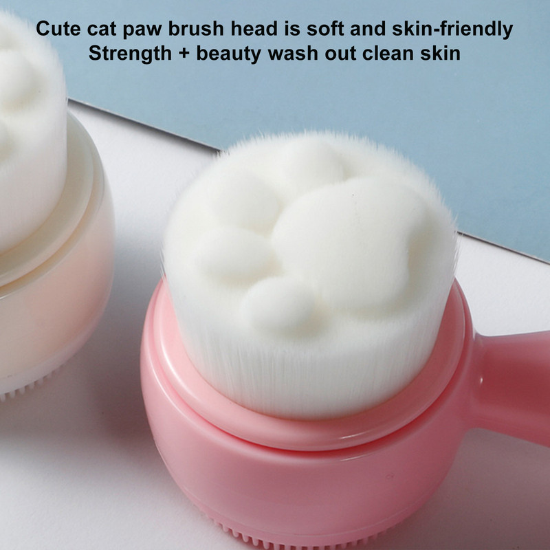 Dvostrana silikonska četkica za čišćenje lica Sredstvo za čišćenje lica Proizvod za uklanjanje mitisera Sredstvo za čišćenje pora Piling Četka za piling lica