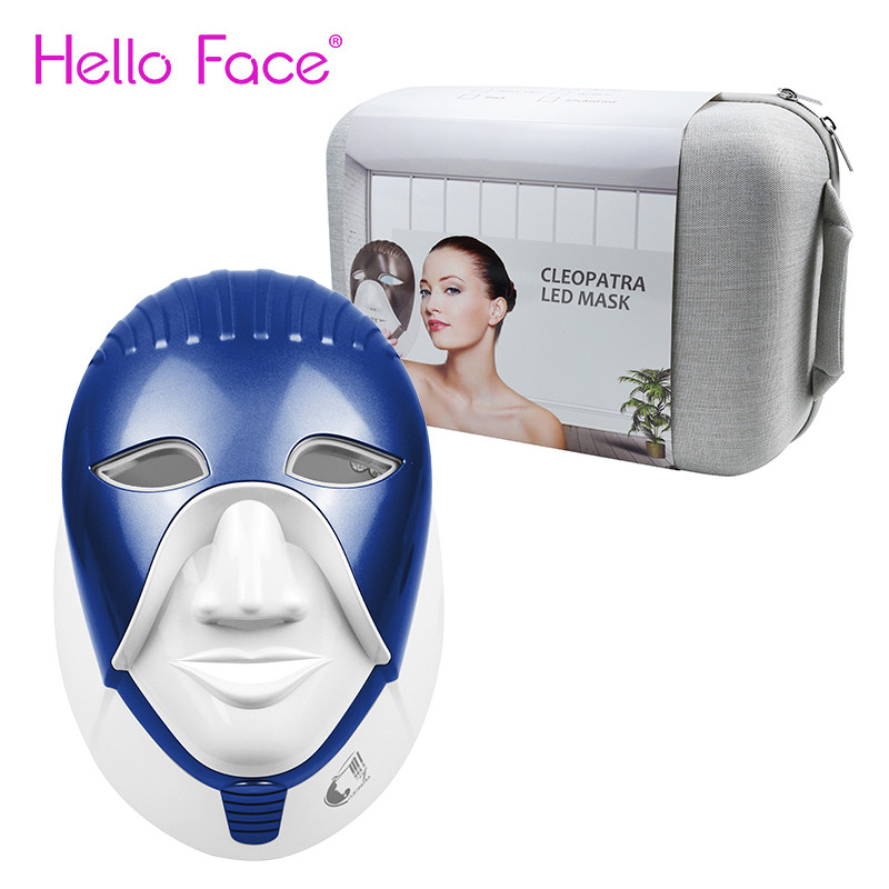 7 boja PDT maska za lice s vratom LED Photon Therapy Anti-acne Skin Rejuvenation Machine za kućnu upotrebu Skin Beauty Machine