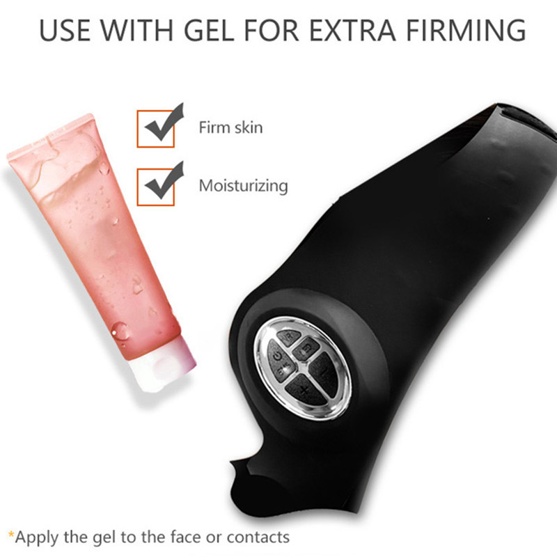 Japonijos veido pakėlimo prietaisas Ems V formos dvigubo smakro veido kaukė Elektrinė veido lieknėjimo masažuoklis Odą stangrina tvarsčiu veido terapija