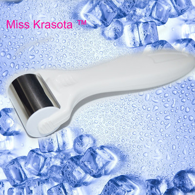Új Eye Ice Roller arcápoló rozsdamentes fejbőr hűsítő ráncok puffadt szemtáskák hűtő Mini hidegterápiás masszírozó