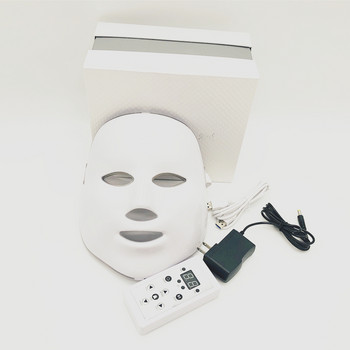 led Photon Beauty LED Facial Mask Therapy 7 цвята Грижа за светлината на кожата Подмладяване Бръчки Премахване на акне Face Beauty Spa