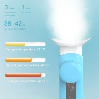 Грижа за очите Нано спрейър Горещ компрес Инструмент за овлажняване на очите Овлажнител за лице Парна машина Облекчаване на умората Сухи очи Измиване