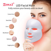 Red Light Therapy LED Mask Mascara Facial Con Luz Luminotherapie Visage Photon Tratamento Professionals Skin Tightening Device