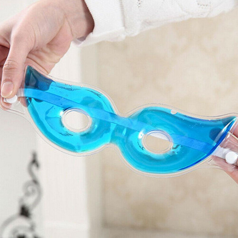 1 db Sky Blue Ice Eye Gel Csökkenti a sötét karikákat Eye Face Relieve Eye Patc Maszk Alvás Fáradtság Gél Szemfájdalom Szépség Hűsítő L Q9Z8