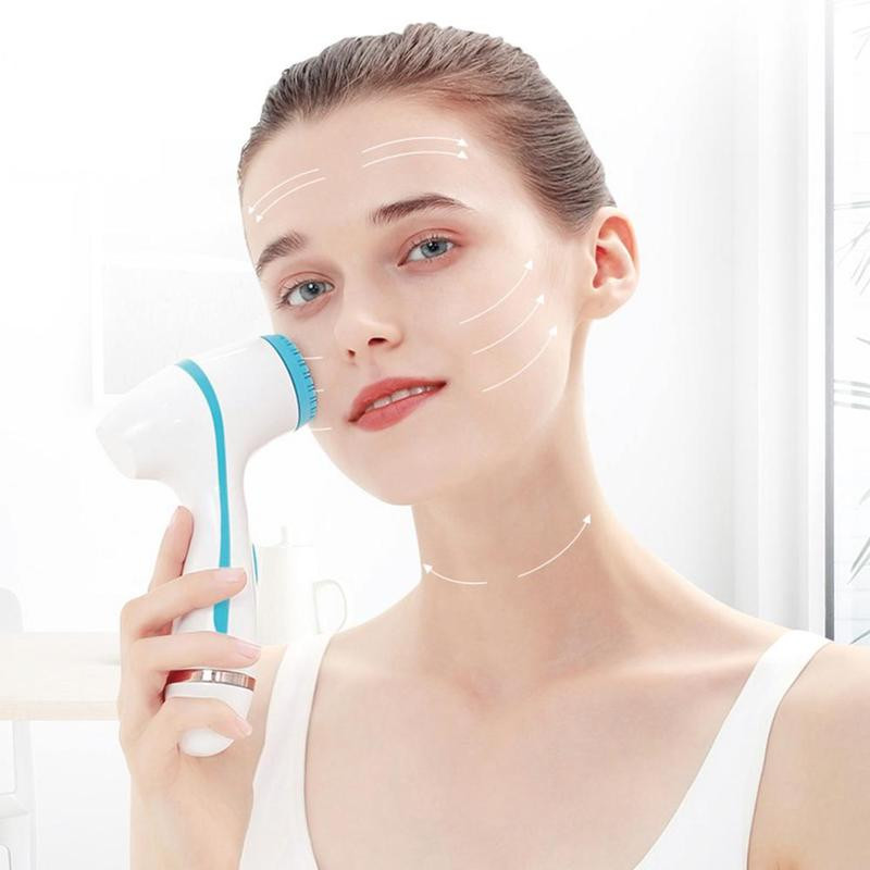 Arctisztító kefe Sonic Face Spin Brush Set Spa System Nu Skin a mélytisztításhoz Távolítsa el a mitesszer gépet