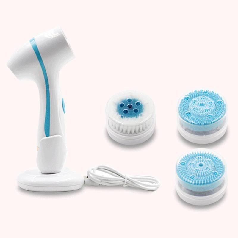 Arctisztító kefe Sonic Face Spin Brush Set Spa System Nu Skin a mélytisztításhoz Távolítsa el a mitesszer gépet