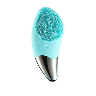 Kétoldalas szilikon arctisztító kefe Beauty Eye Massager hordozható lágyszálas arcmasszázs bőrápoló eszköz