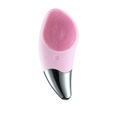 Kétoldalas szilikon arctisztító kefe Beauty Eye Massager hordozható lágyszálas arcmasszázs bőrápoló eszköz