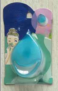 Exfoliere manuală cu spălare a feței Perie de spălare a feței din silicon pentru a îndepărta punctele negre și porii pentru a curăța fața Perie de spălare a feței din silicon
