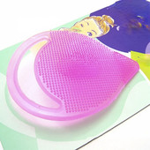 Exfoliere manuală cu spălare a feței Perie de spălare a feței din silicon pentru a îndepărta punctele negre și porii pentru a curăța fața Perie de spălare a feței din silicon