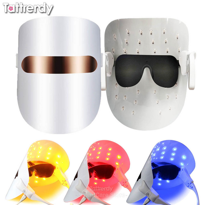 mască de terapie tratament cu lumină lifting pielea feței rozacee mască fototerapie mașină de înfrumusețare facială întinerirea pielii foton cu led roșu