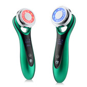 Beauty Photon Face Massager Red Light Therapy Skin Care Microcurrent Face Lift Machine EMS Tightening Anti Wrinkle Facial Clean