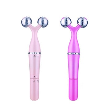 Αισθητικό προϊόν προσώπου 3D Roller Massager for Face Beauty Instrument V Shape Cheekbones Lift Wheel Skin Care Simulator