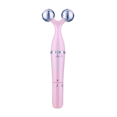 Естетичен продукт за лице 3D ролков масажор за лице Инструмент за красота V-образна форма Скули Повдигащо колело Инструмент за симулатор за грижа за кожата