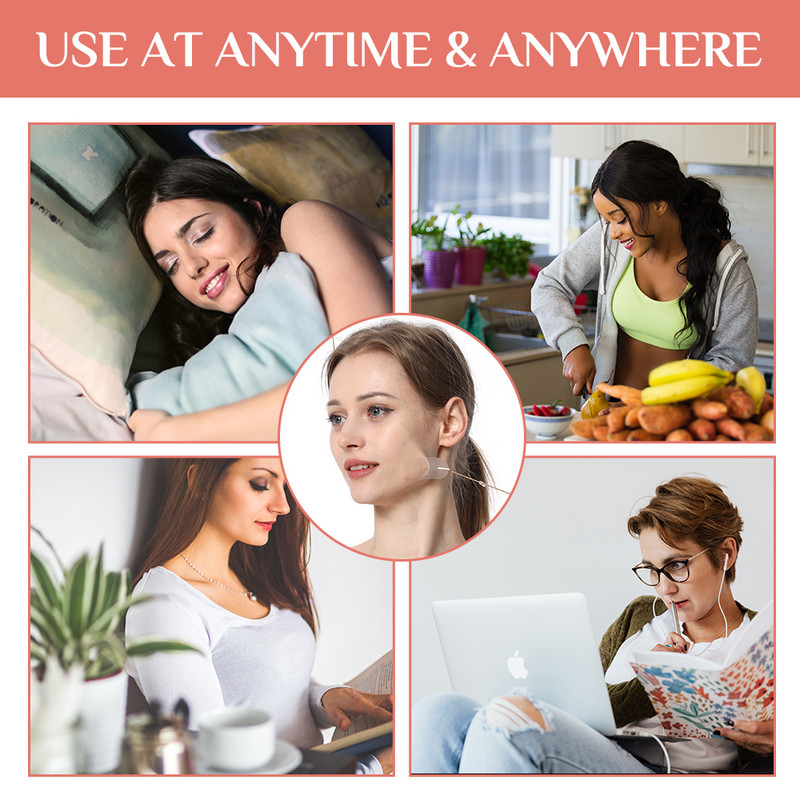 Veido pakėlimo juosta 20/40 vnt. Veido pakelianti juostelė nematoma Itin plona nematoma vandeniui atspari makiažo priemonė veido ir kaklo raukšlėms paslėpti