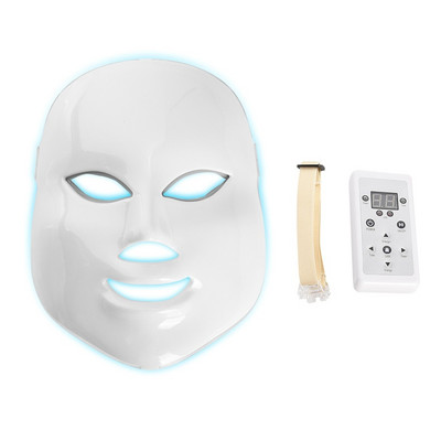 Beauty Photon LED for FACIAL Mask Therapy 7 Colors Light Rejuvenating Wrinkle Ac