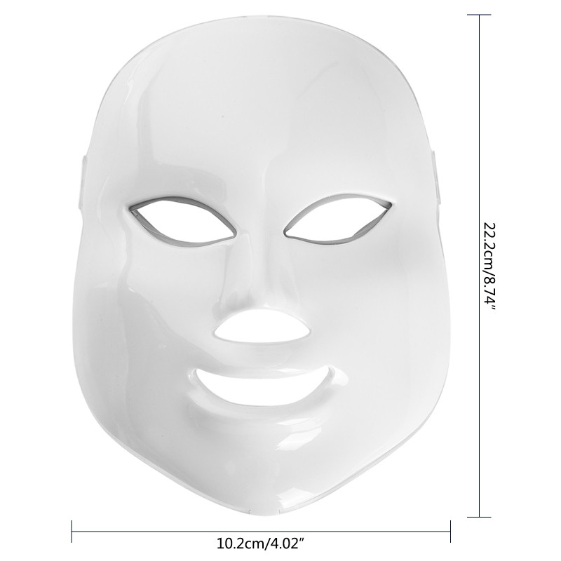 Beauty Photon LED for FACIAL Mask Therapy 7 Colors Light Rejuvenating Wrinkle Ac