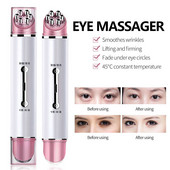 Električni masažer za oči s instrumentom za ljepotu očiju uklanja podočnjake, sprječava bore i starenje