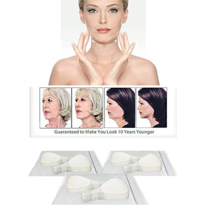 40 tk näo tõstmise kleebis Näo tõstmise teip Nähtamatu näo kleebis elastsus läbipaistev kleeplint RP Young näo tõstmine