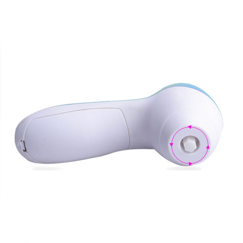 Četka za čišćenje lica Njega kože Set četkica za lice s 5 glava četkica za masažu za piling i uklanjanje mitesera za njegu lica