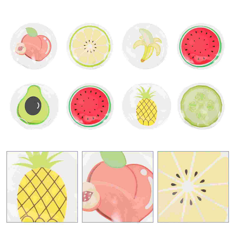 Akių ledu vėsinantis šaltas ir vėsus paketai pagalvėlės pagalvėlės akims karščiavimas suspaudimas pleistrų dangtelis Daugkartinis vaikų karštis, išpūstas karštas veidas arba kaktos karoliukas