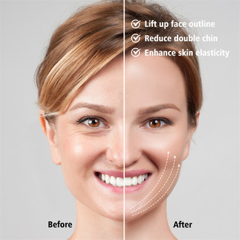 EMS Facial Massager Face Lift Device Reduce Double Chin V Lift Lift Belt Facial Slimming Vibration Massage Beauty Apparas