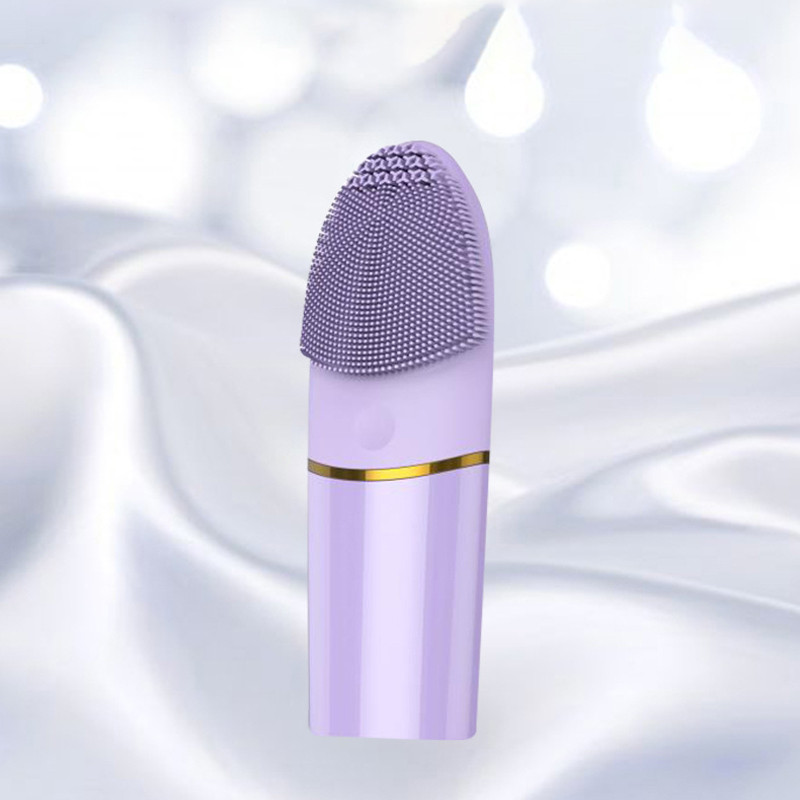 Sonic četka za čišćenje lica, vodootporna silikonska četka za lice za piling, uklanjanje mitesera Stroj za pranje kože Putovanje