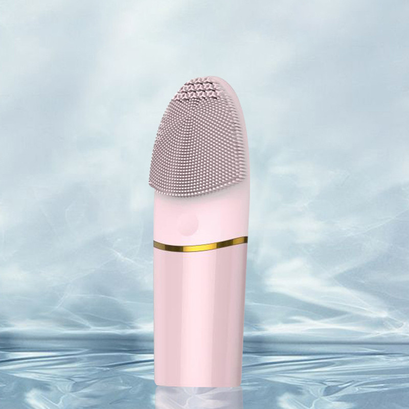 Sonic četka za čišćenje lica, vodootporna silikonska četka za lice za piling, uklanjanje mitesera Stroj za pranje kože Putovanje