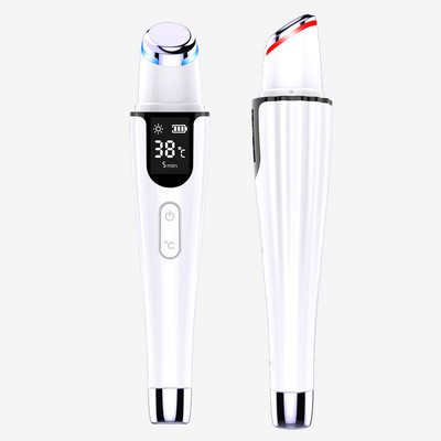 Fűtő LED Photon Bőrápoló Ránctalanító Fáradtság Vibráló Szem Beauty Masszázs Pen
