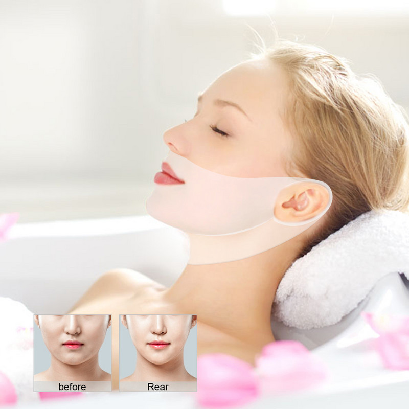 1/2/4 kom 4D Reduce Double Chin Tape Maska za učvršćivanje oblika vrata Face Lift maska za mršavljenje V linija Chin Up Patch BR US Do Dropshipping