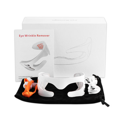 3D bežični masažer za masku za oči 630nm Terapija crvenim svjetlom Vibracijsko grijanje Maska za lice SPA Uklanjanje bora Masaža podočnjaka