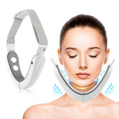 Microcurrent Face Lift karcsúsító dupla állú masszírozó az arc szépségéhez, bőrápoláshoz arcmasszázs V-alakú arcemelő öv eszköz