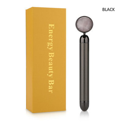 Elektromos Jade Roller Természetes Jade Quartz Roller Arcmasszázs Roller Stone Face Beauty SPA Elektromos Jade Masszírozó Bőrlifting