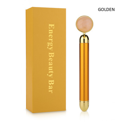 Elektromos Jade Roller Természetes Jade Quartz Roller Arcmasszázs Roller Stone Face Beauty SPA Elektromos Jade Masszírozó Bőrlifting