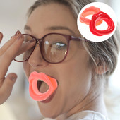 Face Lip Exerciser Tightener Muscle Smile Trainer Lipssilicone Slimmer Facial Mouth Triner Slim Lifting