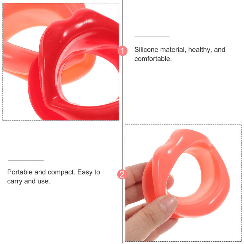 Face Lip Exerciser Tightener Muscle Smile Trainer Lipssilicone Slimmer Facial Mouth Triner Slim Lifting