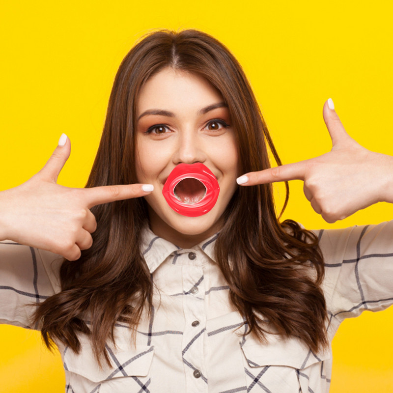 Face Lip Exerciser Tightener Muscle Smile Trainer Lipssilicone Slimmer Facial Mouth Triner Slim Lifting