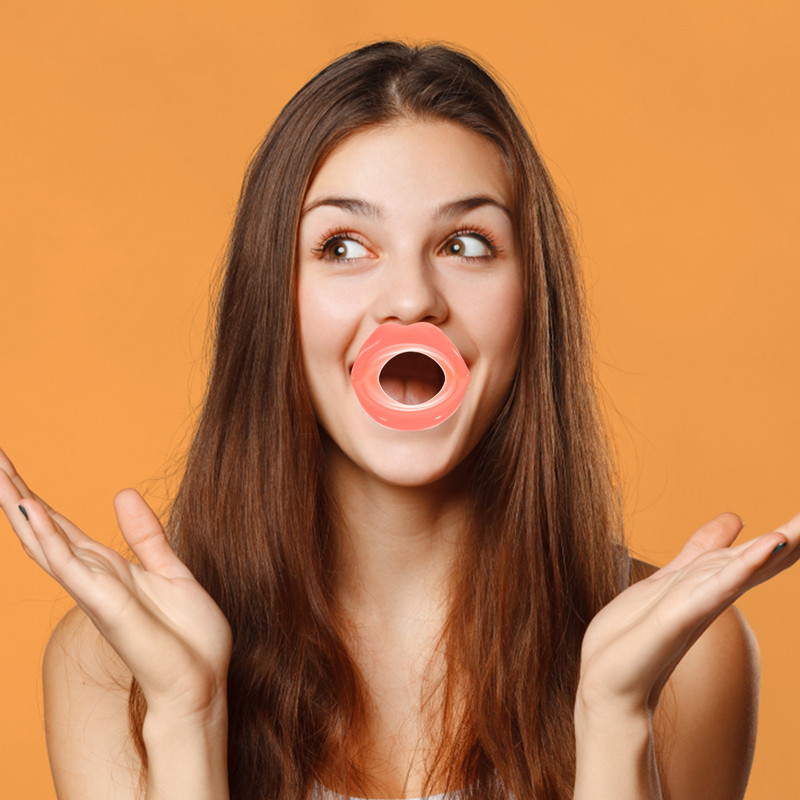 Face Lip Exerciser Tightener Muscle Smile Trainer Lipssilicone Slimmer Facial Mouth Triner Slim Lifting