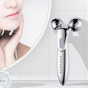Τρισδιάστατο μασάζ Roller Micro-current Face Massager V Face Domestic Beauty Machine Double Chin Face Slimmer Face Lift Devices