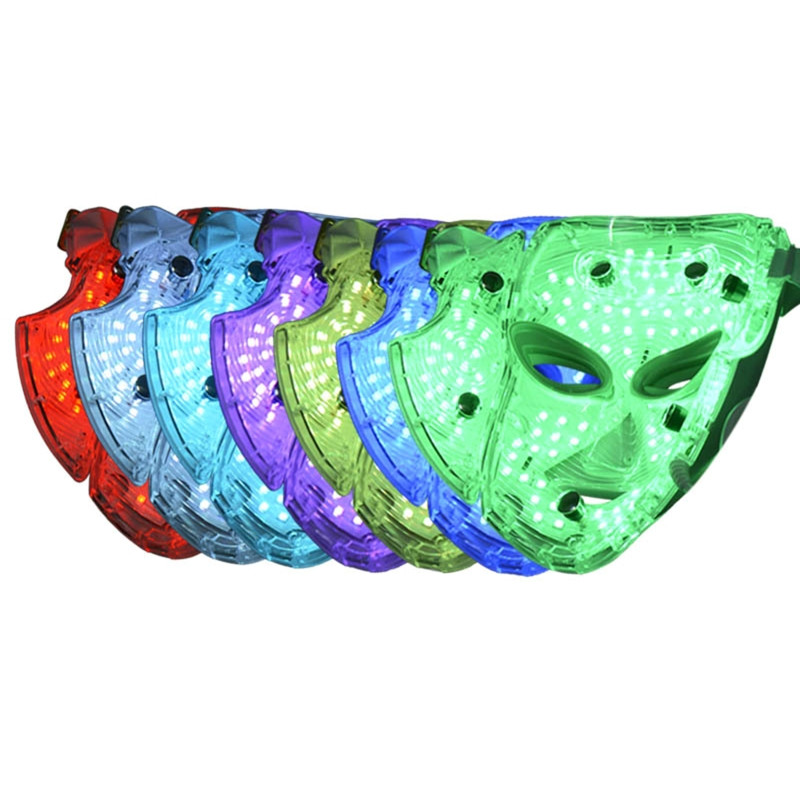 7 boja Svjetlo Beauty Photon LED za LICE Terapija maskom Njega kože Pomlađivanje bora Uklanjanje akni Spa za lice