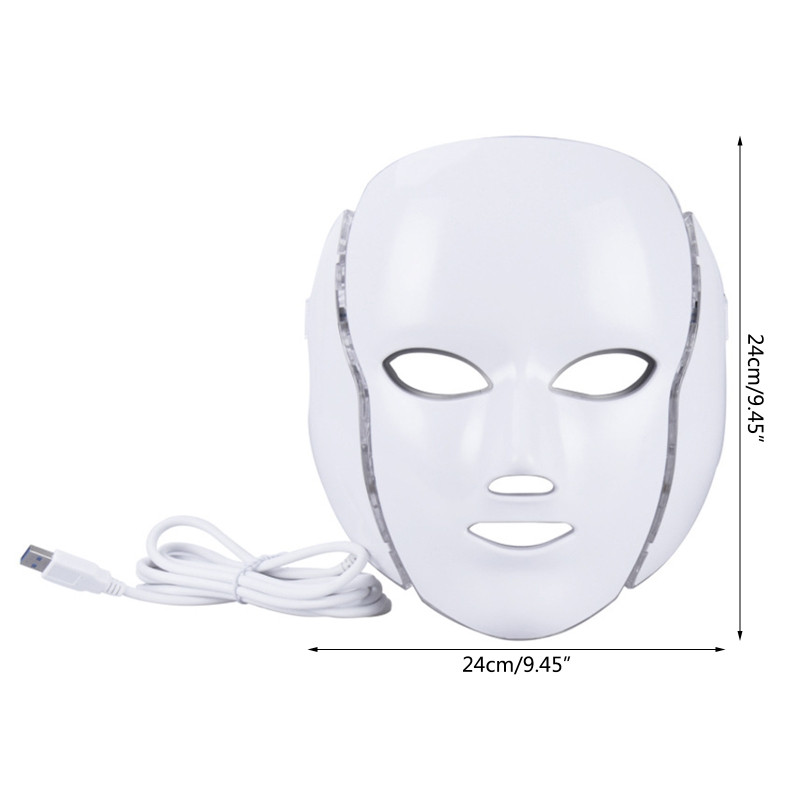 7 boja Svjetlo Beauty Photon LED za LICE Terapija maskom Njega kože Pomlađivanje bora Uklanjanje akni Spa za lice