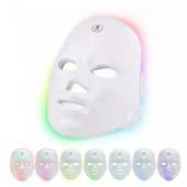 Punjenje 7-bojna fotonska maska za pomlađivanje lica s fotonskim tretmanom za ljepotu lica maska za lice njega kože akne i bore