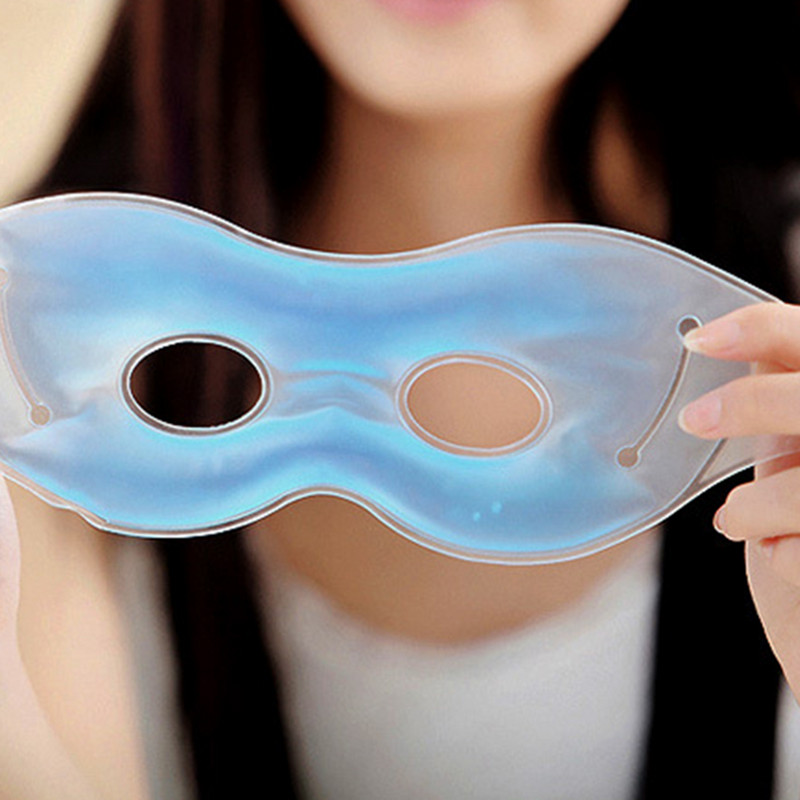Ledo akių kaukė Ledo pleistras ledinis akių raištelis vėsinantis atpalaiduojantis akių dėklas Patogus pleistras akių paburkimui tamsiems ratilams