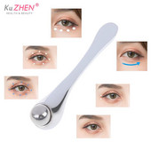 Cinko lydinio kosmetinės mentelės veido kaukė Šaukštas akių kremo maišymo mentelė kaušelis nuo raukšlių masažo lazdelės Makiažo priemonės