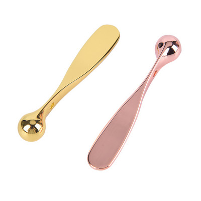 Cinko lydinio kosmetinės mentelės veido kaukė Šaukštas akių kremo maišymo mentelė kaušelis nuo raukšlių masažo lazdelės Makiažo priemonės