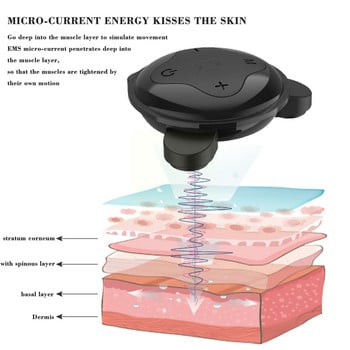 EMS V-Shape Face Lifting Μάσκα Αδυνατίσματος Προσώπου Διπλής μείωσης Lift Faces Writkle Up Anti Belt Cheek Cin Beauty Device L8J1