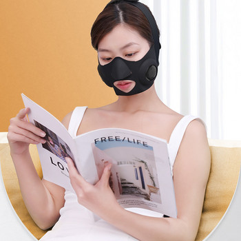 Slimming Cheek Mask Massager Facial Lifting Machine V-Line Lift Up Belt Therapy Double Chin Reducer Ηλεκτρικό λεπτό πρόσωπο σε σχήμα V