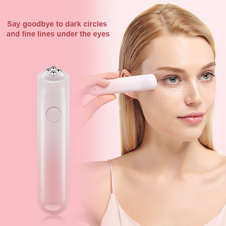 Eyes Massager EMS RF Beauty Device Bőrápolás Bőrfeszesítő ráncok Sötét karikák Távolítsa el a jobb szemkörnyékápoló krém felszívódását USB töltés