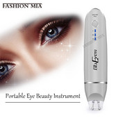 BB Eyes Mini Beauty Machine arcemelő készülék Ráncok eltávolítása Hajtás szemtáskák Sötét karikák Duzzanat Relaxáció EMS Szemmasszírozó