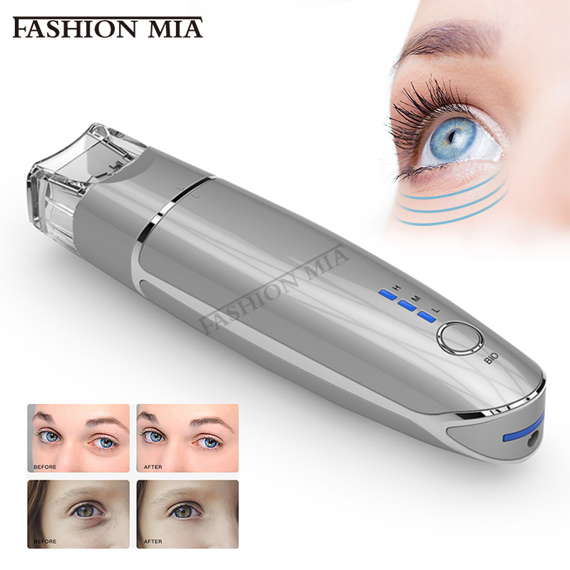 BB Eyes Mini Beauty Machine arcemelő készülék Ráncok eltávolítása Hajtás szemtáskák Sötét karikák Duzzanat Relaxáció EMS Szemmasszírozó